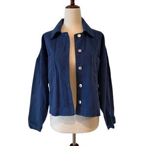 NWT Gameday Social Penn State Denim Jacket, Blue, Women's Small